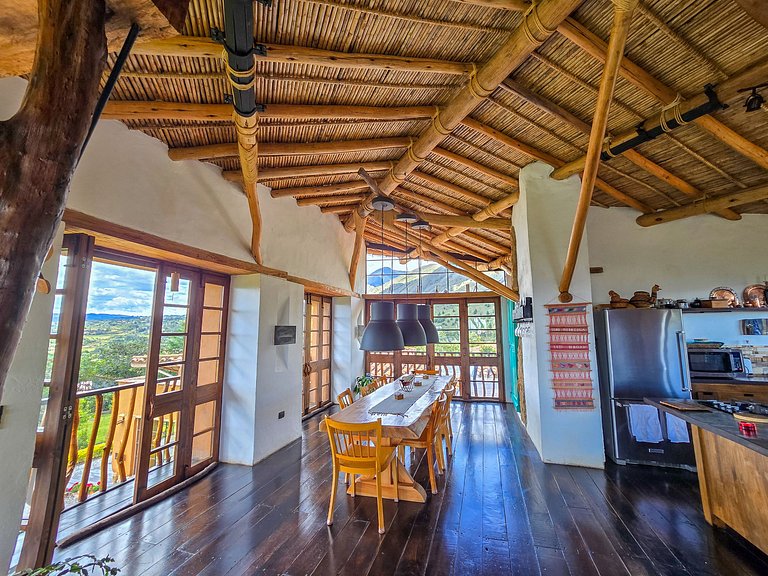 Vdl003 – Casa con vista panorámica en Villa de Leyva