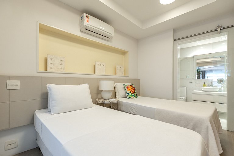 Rio432 – Appartement sophistiqué face à la mer à Ipanema