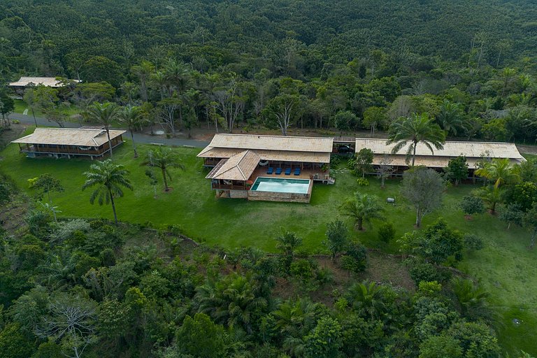 Bah179 - Villa integrada a floresta e vista mar