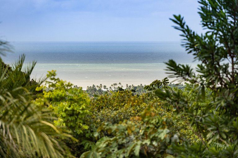 Bah179 - Villa integrada a floresta e vista mar