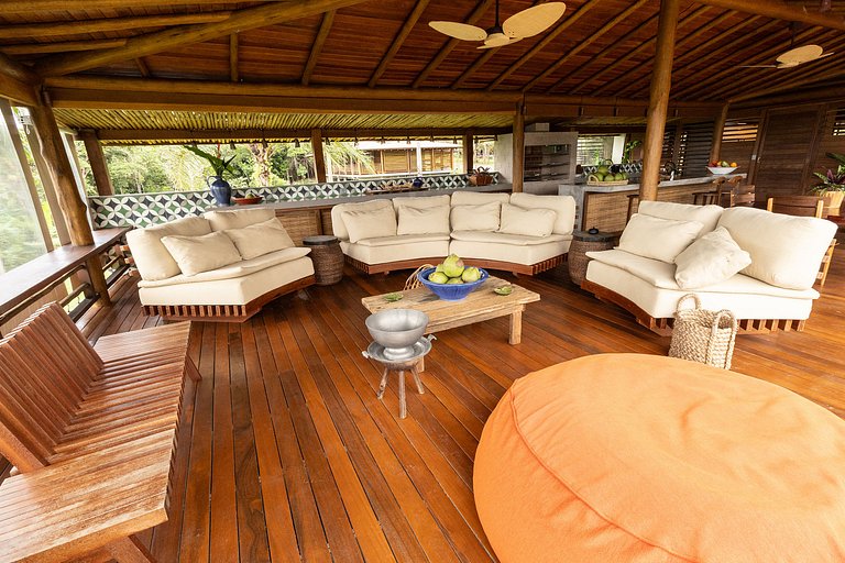 Bah179 - Villa integrada a floresta e vista mar