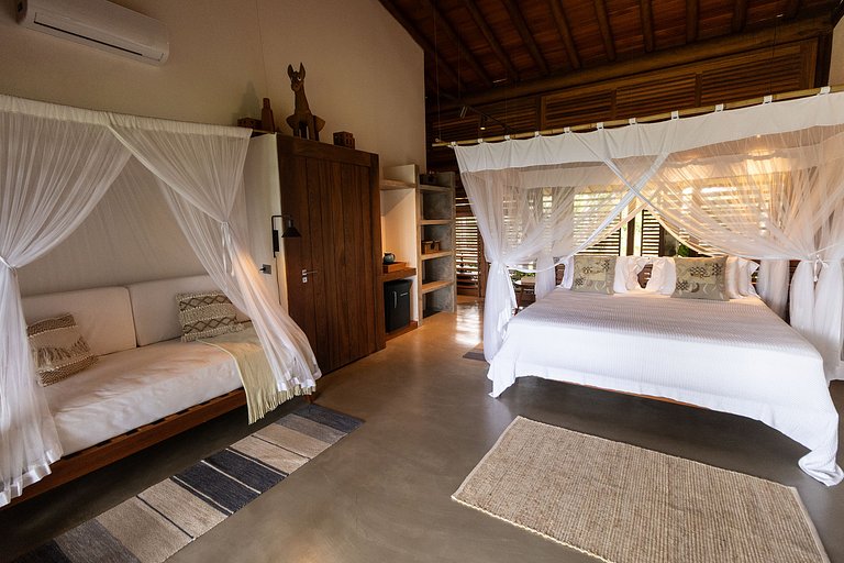 Bah179 - Villa integrada a floresta e vista mar