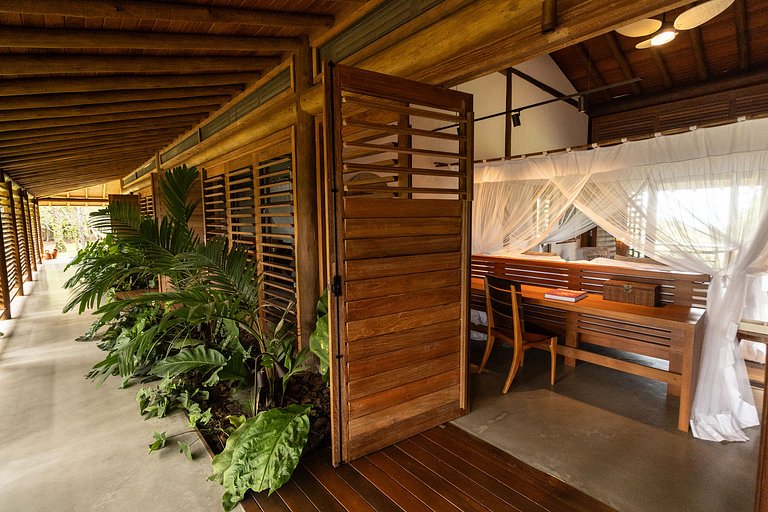 Bah179 - Villa integrada a floresta e vista mar