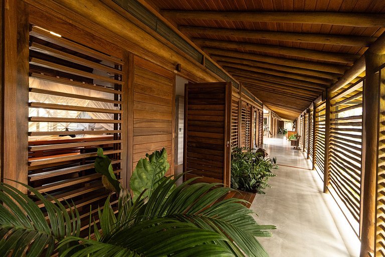 Bah179 - Villa integrada a floresta e vista mar