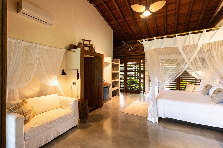 Bah179 - Villa intégrée à la forêt et vue mer