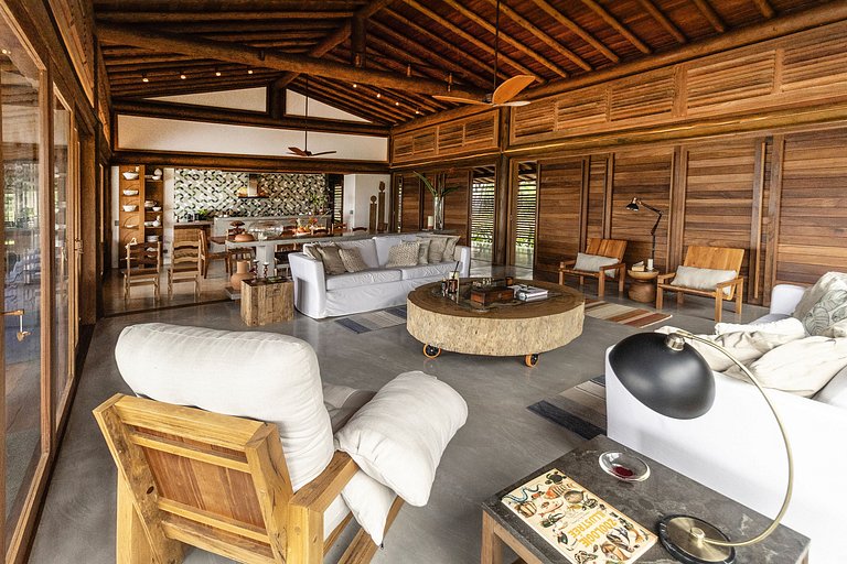 Bah179 - Villa integrada a floresta e vista mar