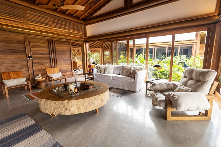 Bah179 - Villa intégrée à la forêt et vue mer