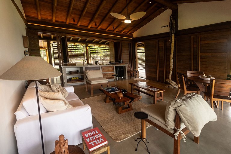 Bah179 - Villa integrada a floresta e vista mar