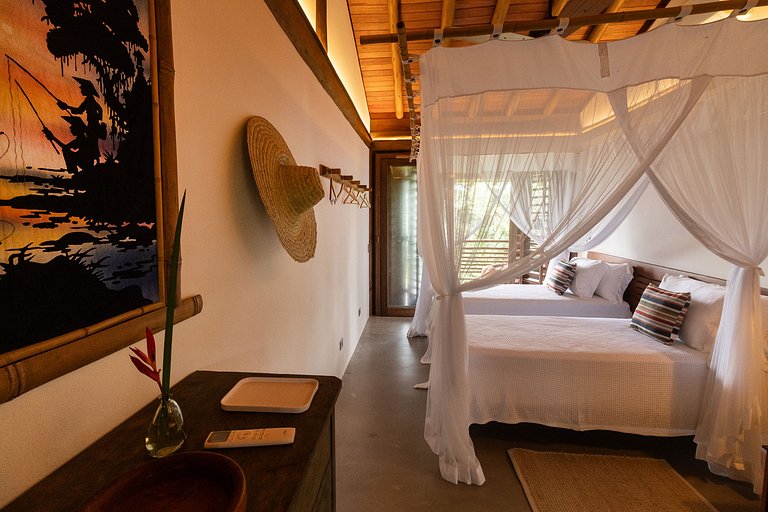 Bah179 - Villa integrada a floresta e vista mar