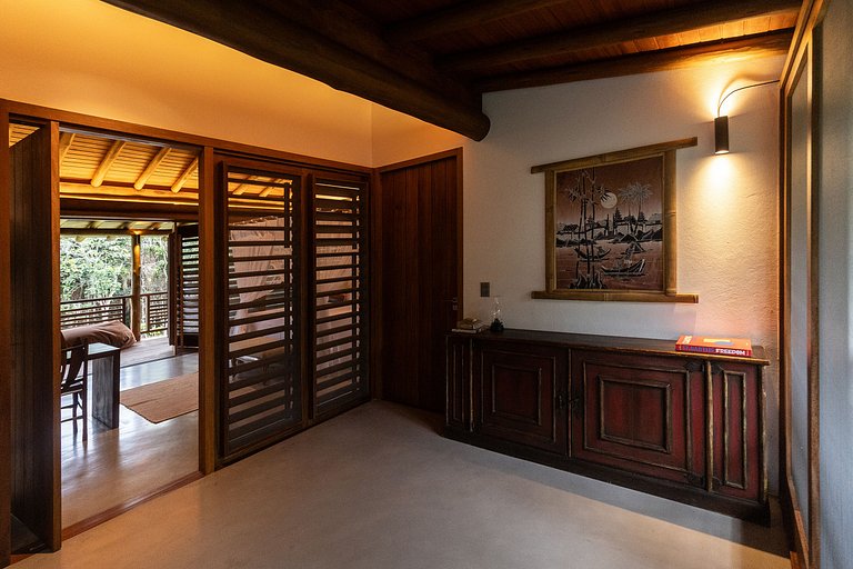 Bah179 - Villa integrada a floresta e vista mar