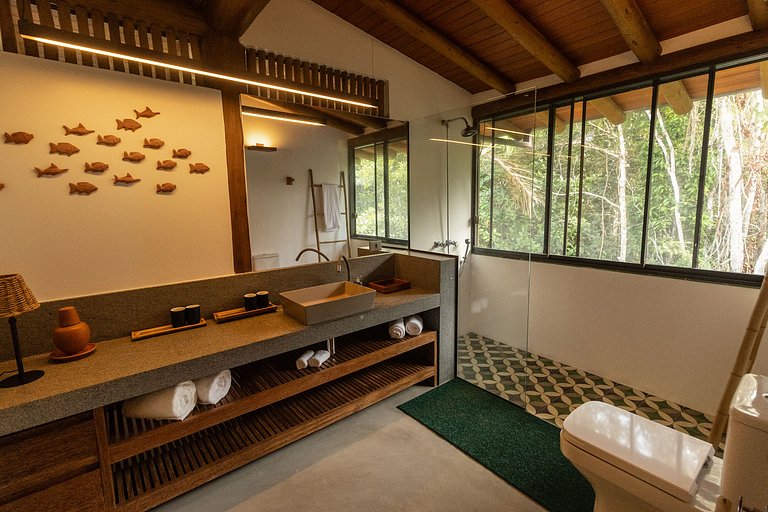 Bah179 - Villa integrada a floresta e vista mar