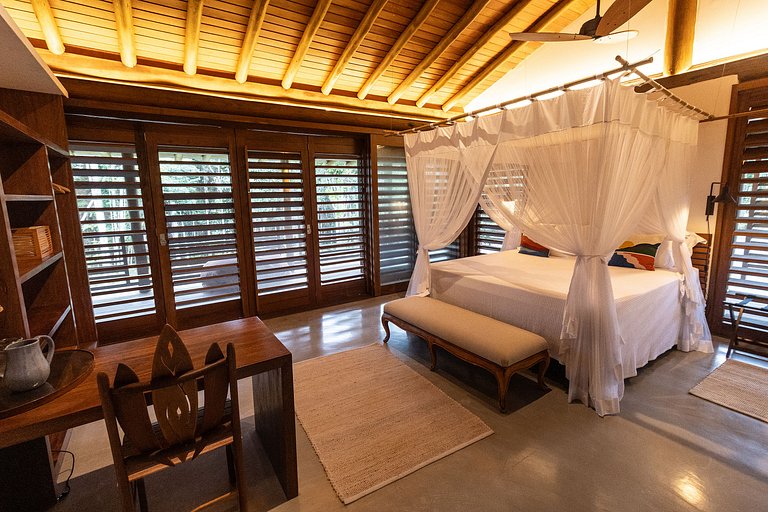 Bah179 - Villa intégrée à la forêt et vue mer