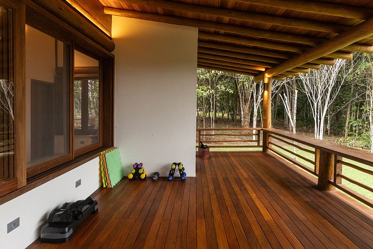 Bah179 - Villa integrada al bosque y vista al mar.