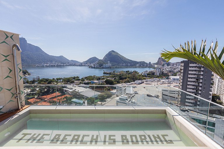 Rio008 - Penthouse for rent in Leblon