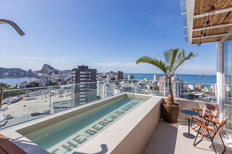Rio008 - Penthouse for rent in Leblon
