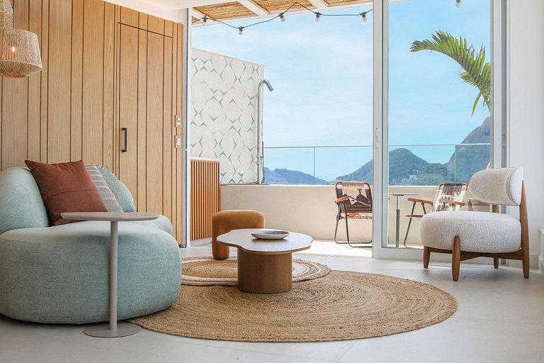Rio008 - Penthouse for rent in Leblon