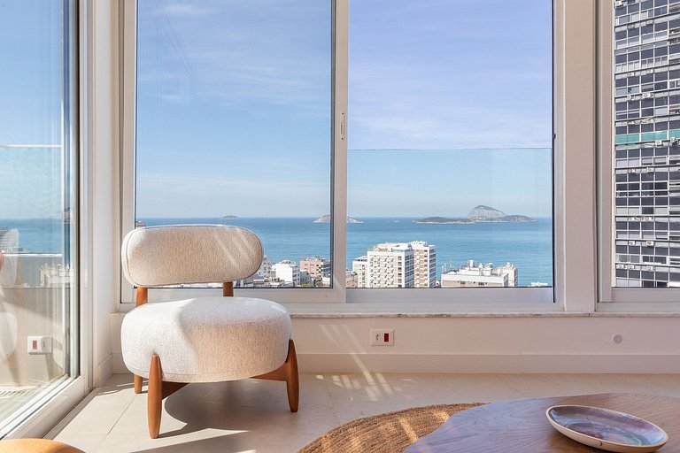 Rio008 - Penthouse for rent in Leblon