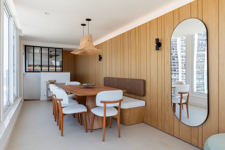 Rio008 - Penthouse for rent in Leblon