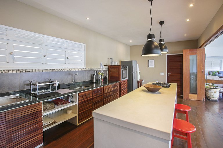 Pip008 - Casa em condomínio em Pipa