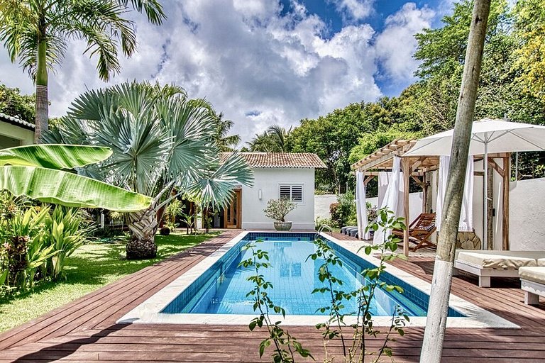 Pip008 - Casa em condomínio em Pipa