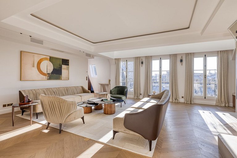 Par292 - Duplex de luxe de 5 chambres avec vues