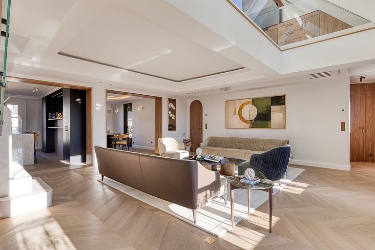 Par292 - Duplex de luxe de 5 chambres avec vues