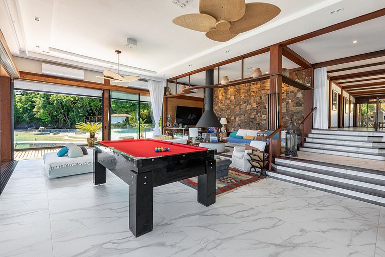 Ang064 - Maison de luxe en bord de mer à Angra dos Reis