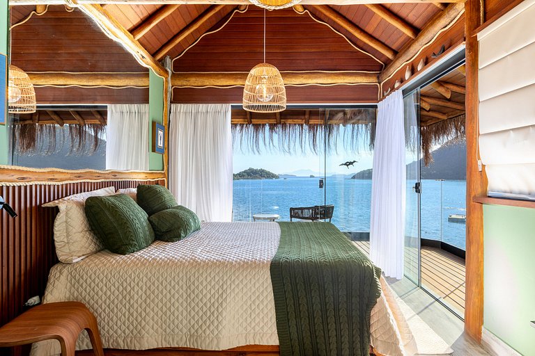 Ang064 - Maison de luxe en bord de mer à Angra dos Reis