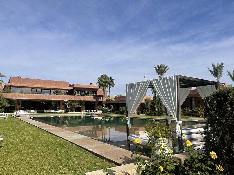 Mrk001 - Villa de luxe emblématique de Marrakech