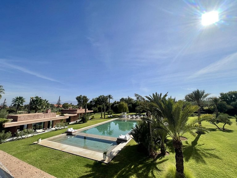 Mrk001 - Villa de luxe emblématique de Marrakech