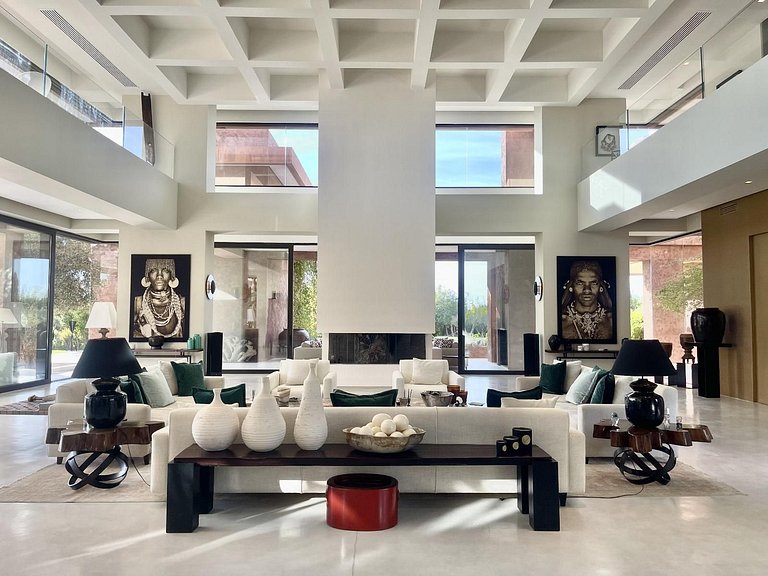 Mrk001 - Villa de luxe emblématique de Marrakech