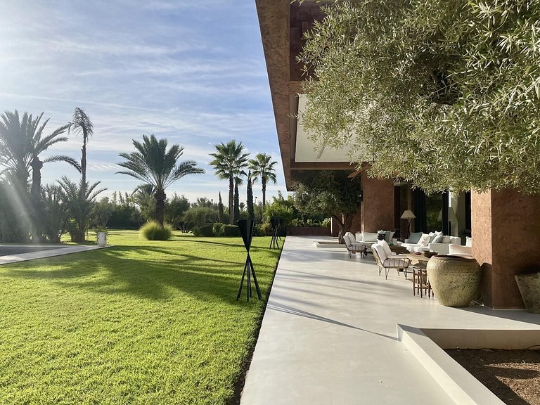 Mrk001 - Villa de luxe emblématique de Marrakech