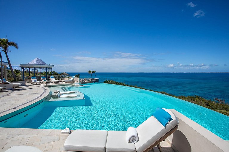 Sxm001 – Cliffside oceanview villa in Terres Basses