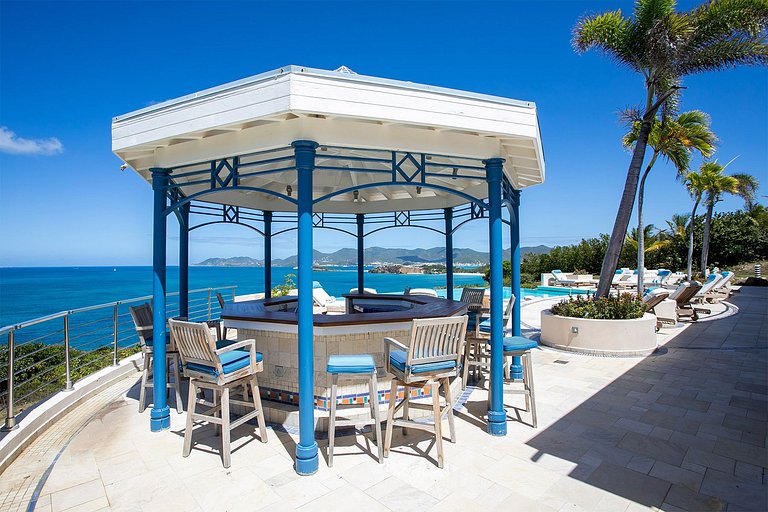 Sxm001 – Villa avec vue sur mer à Terres Basses