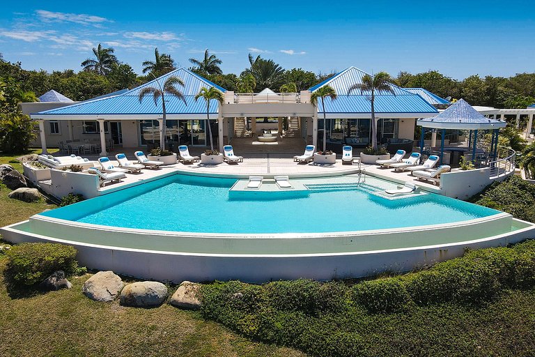 Sxm001 – Villa com vista para o mar em Terres Basses