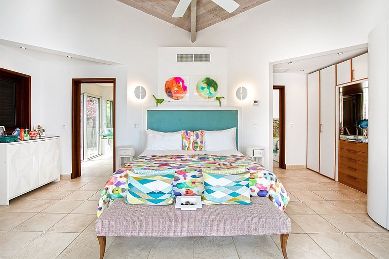 Sxm001 – Villa avec vue sur mer à Terres Basses