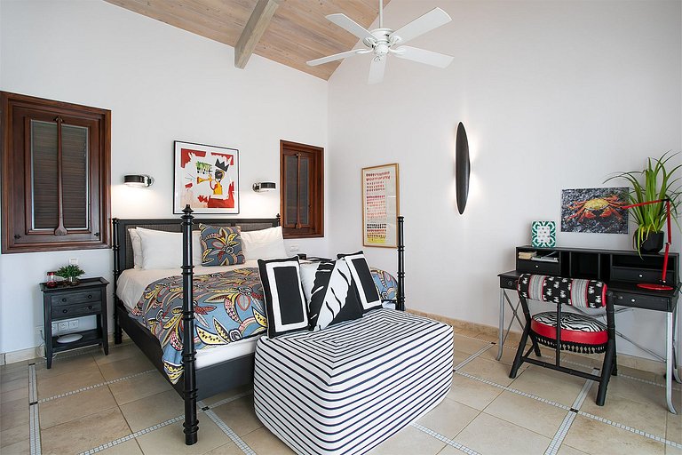 Sxm001 – Villa com vista para o mar em Terres Basses