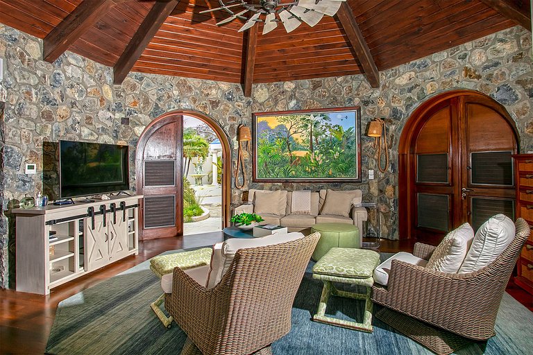 Sxm001 – Villa con vista al mar en Terres Basses