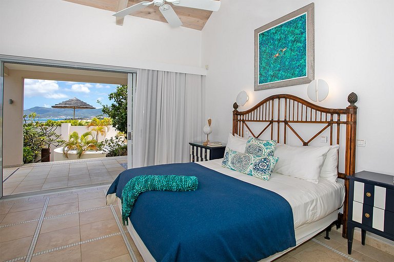 Sxm001 – Villa avec vue sur mer à Terres Basses