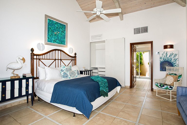 Sxm001 – Villa com vista para o mar em Terres Basses