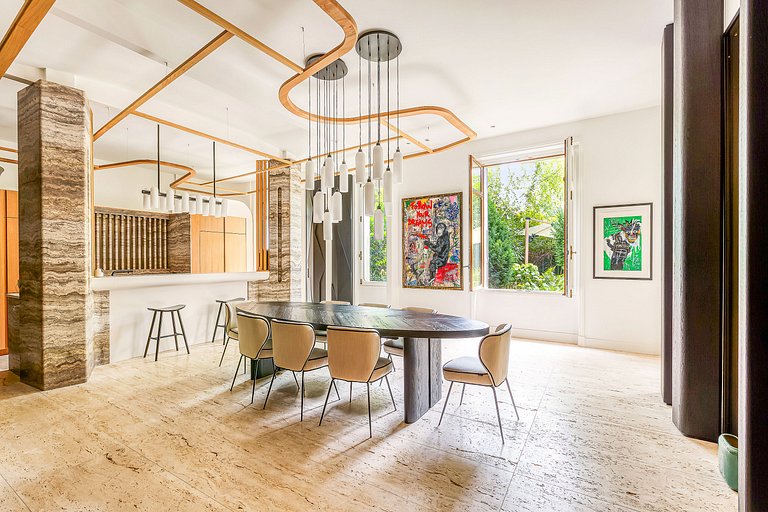 Par051 - Appartement luxueux avec jardin privé