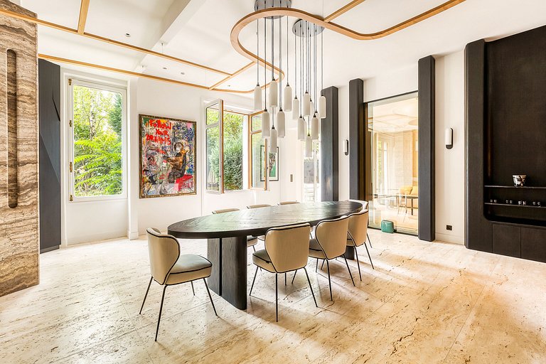 Par051 - Appartement luxueux avec jardin privé