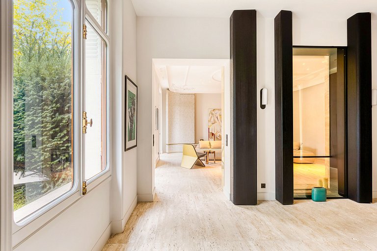 Par051 - Luxury apartment with garden Avenue Foch