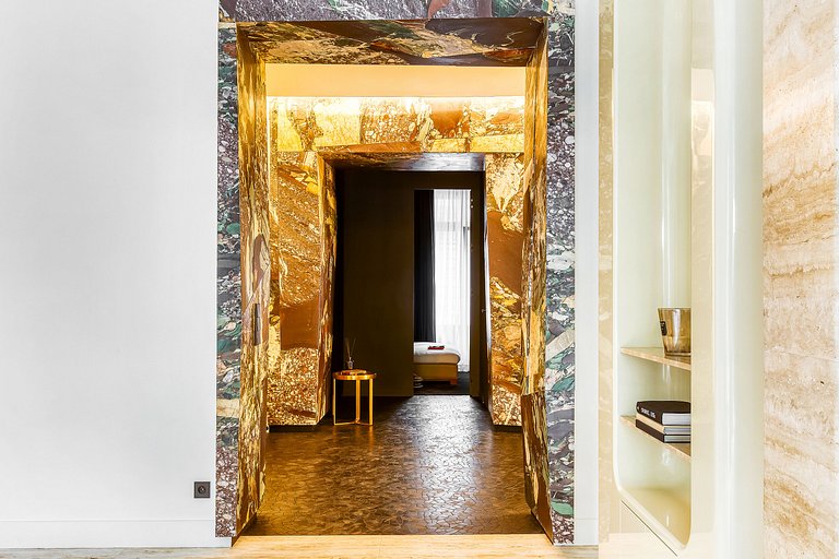 Par051 - Luxury apartment with garden Avenue Foch