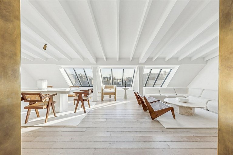 Par291 - Magnifique duplex dans le Triangle d'Or