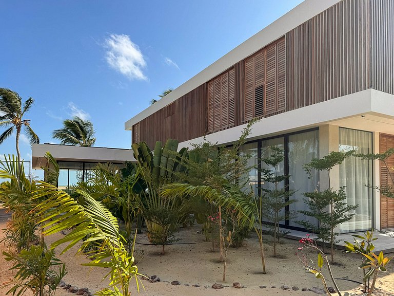 Cea075 - Casa pé na areia em Ilha de Guajiru, Ceará