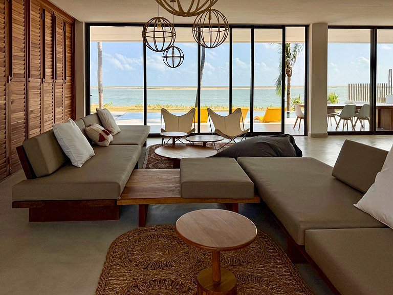 Cea075 – Casa frente al mar en Isla de Guajiru, Ceará