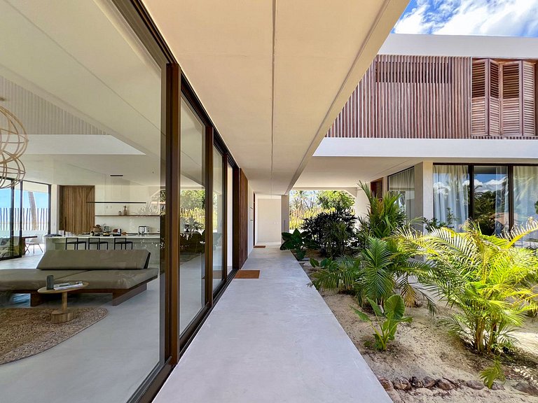 Cea075 – Maison les pieds dans le sable à l'Ile du Guajiru,