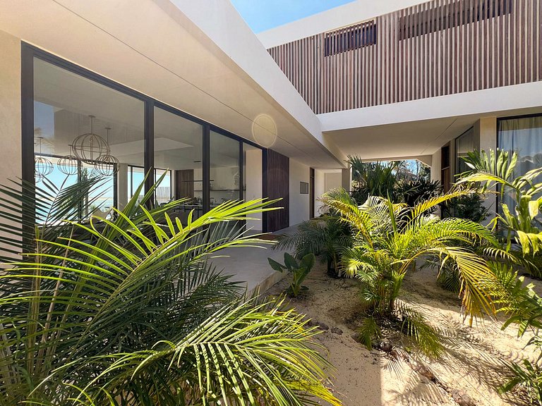 Cea075 - Casa pé na areia em Ilha de Guajiru, Ceará