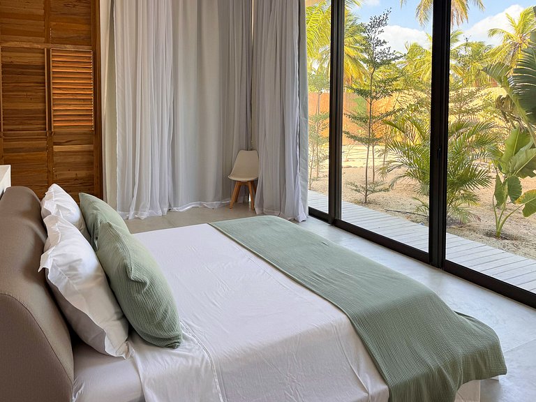 Cea075 – Maison les pieds dans le sable à l'Ile du Guajiru,